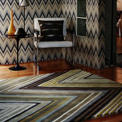 Scion Zig Zag Rug Natural